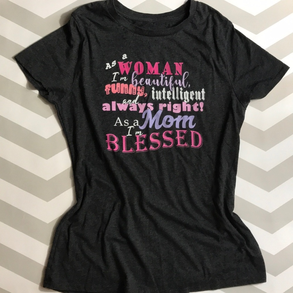 Blessed Mom T-shirt Sz Large